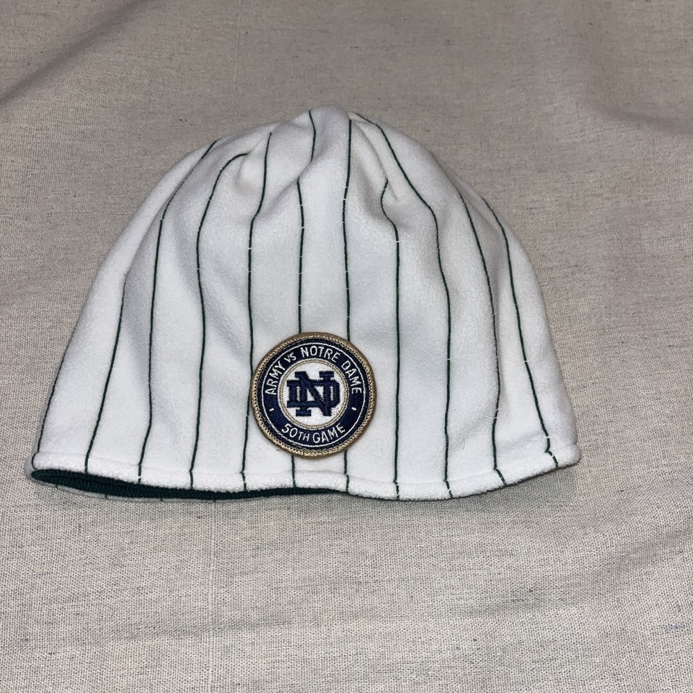 Notre Dame Adidas army vs navy 50th Game reversible hat, one size - Picture 2 of 4